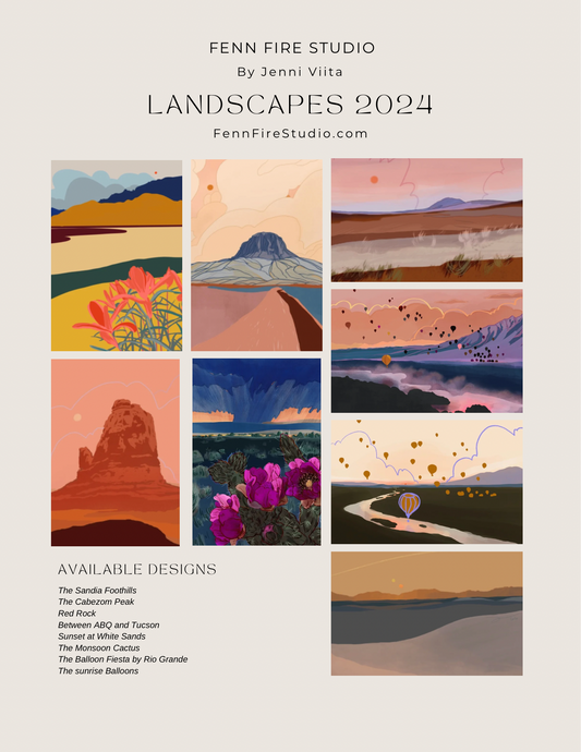 The Landscape Card bundle