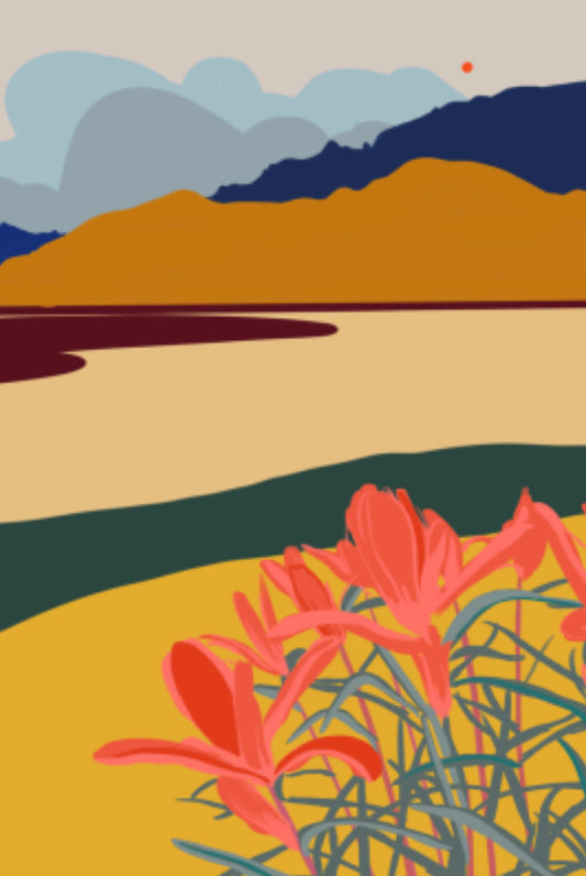 The Sandia Foothills Postcard 4" x 6"