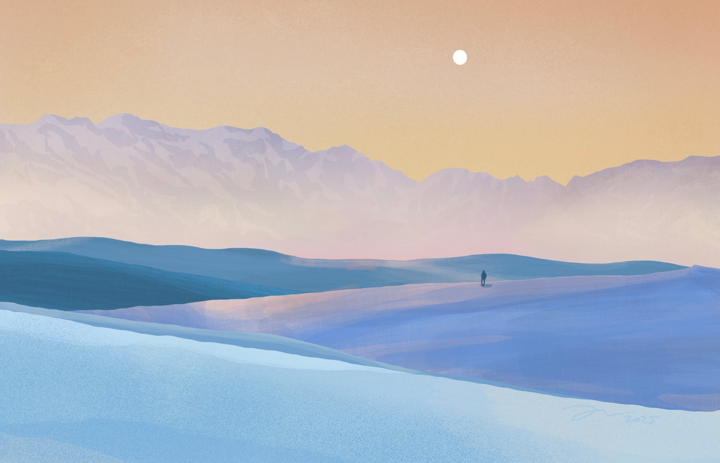 Winter White Sands 6x4